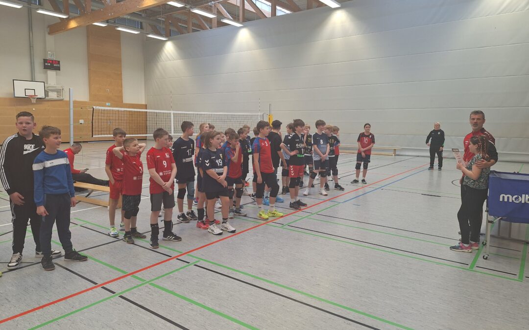 Unsere VCF Jungs bei der Bezirksmeisterschaft U13 — Jugend 2024/2025