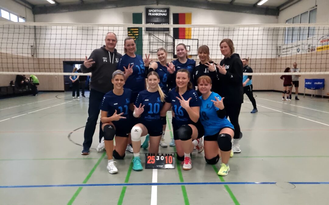Auswärtssieg VCF Damen I gegen Milkau II