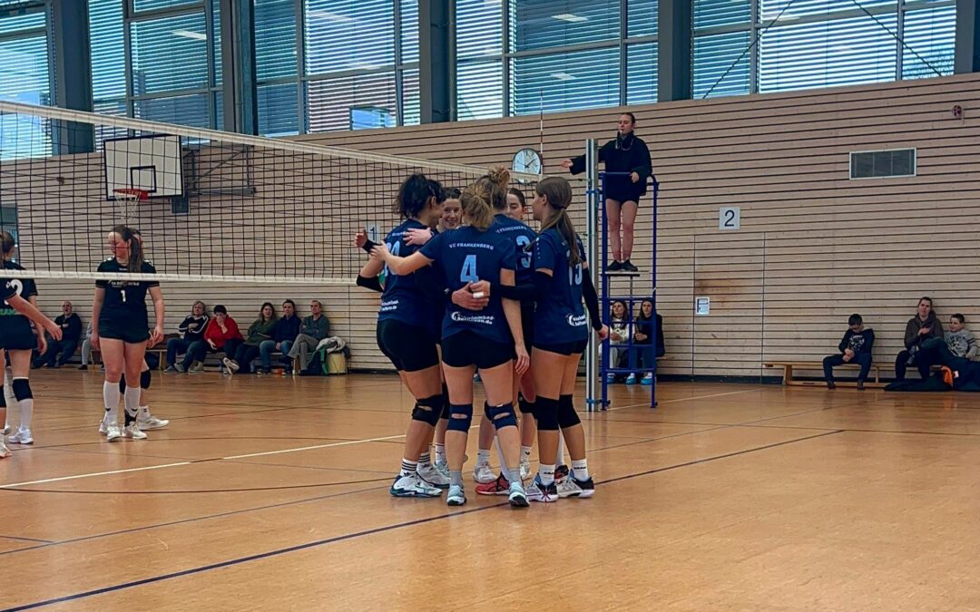 Auswärtsspiel der Damen III in Freiberg