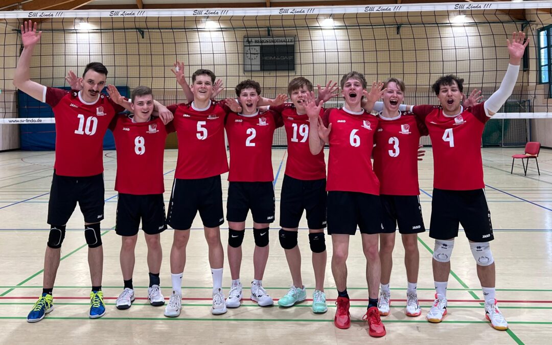 SV Linda – VC Frankenberg II: Steigerung von Satz zu Satz in Brand-Erbisdorf