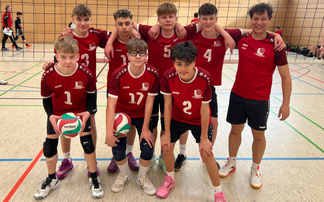 Junior-Cup U16 männlich: VC Frankenberg holt Platz 5 bei acht Teams
