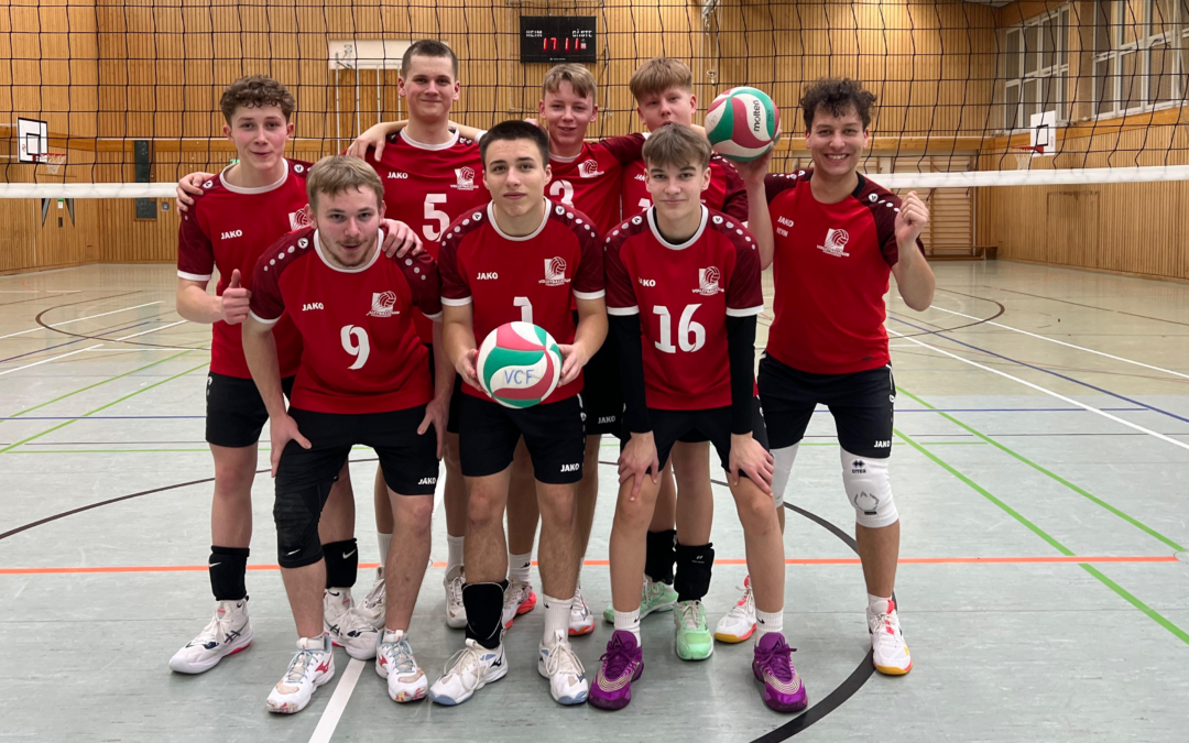 Heimspieltag in Frankenberg: Enge Sätze, starke Phasen und viel Kampfgeist